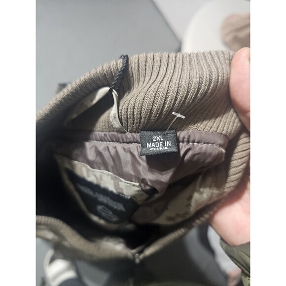 New Harley Davidson Quilted Park Jacket Woven Camo 97400-24VM/002L Mens Size 2XL - Picture 10 of 11